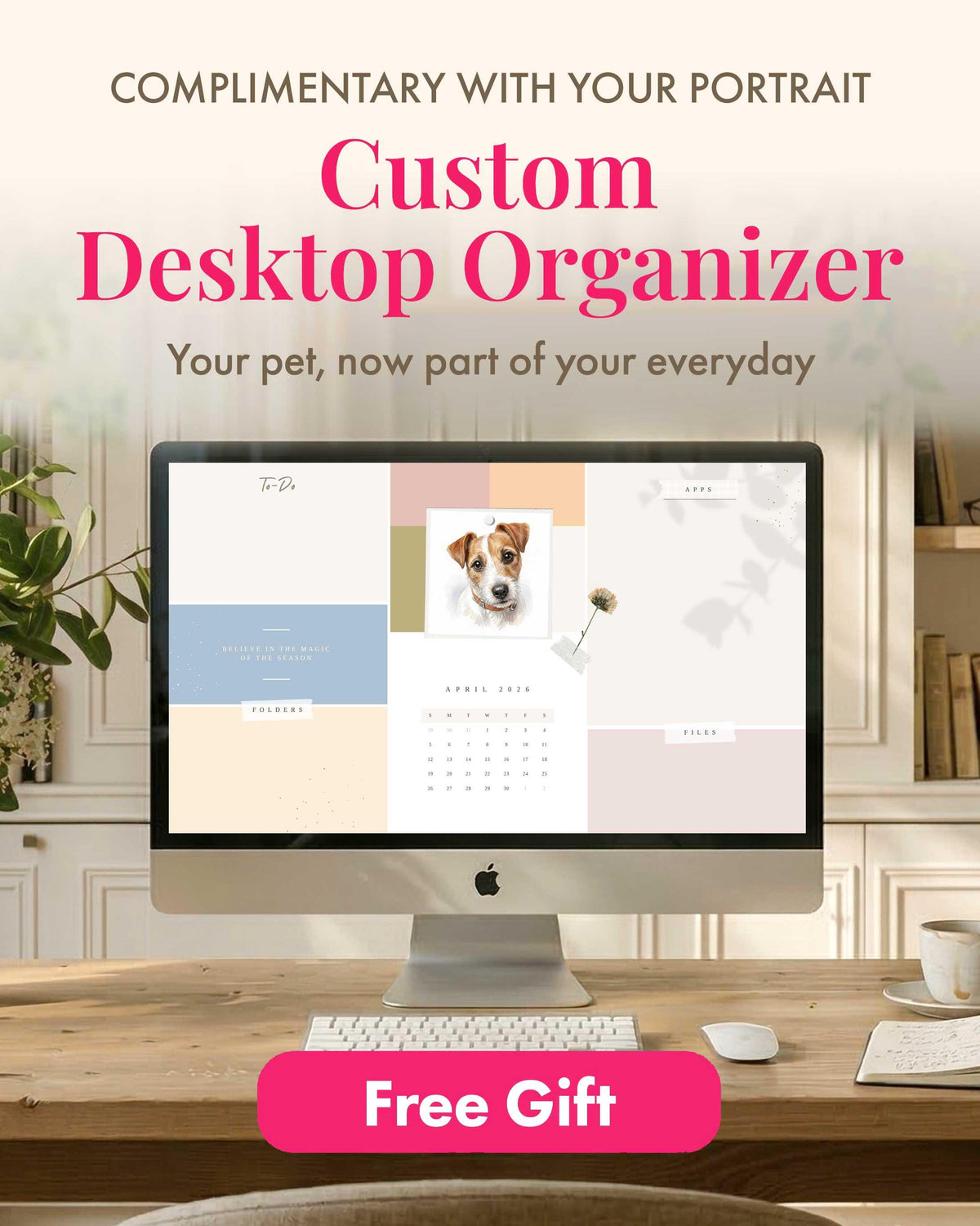 Custom Watercolor Pet Portrait From Photo Digital Download
