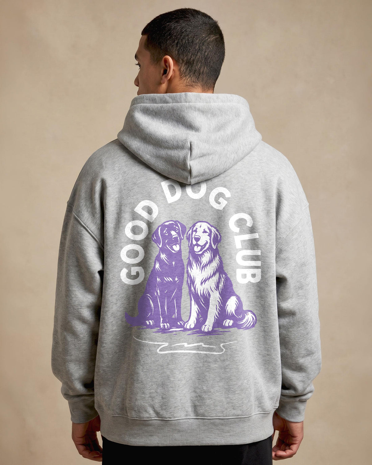 Dog Hoodie for Dog Mom Dog Dad, Good Dog Club Sweatshirt Gift for Dog Lover Golden Retriever Hoodie Dog Owner Pullover