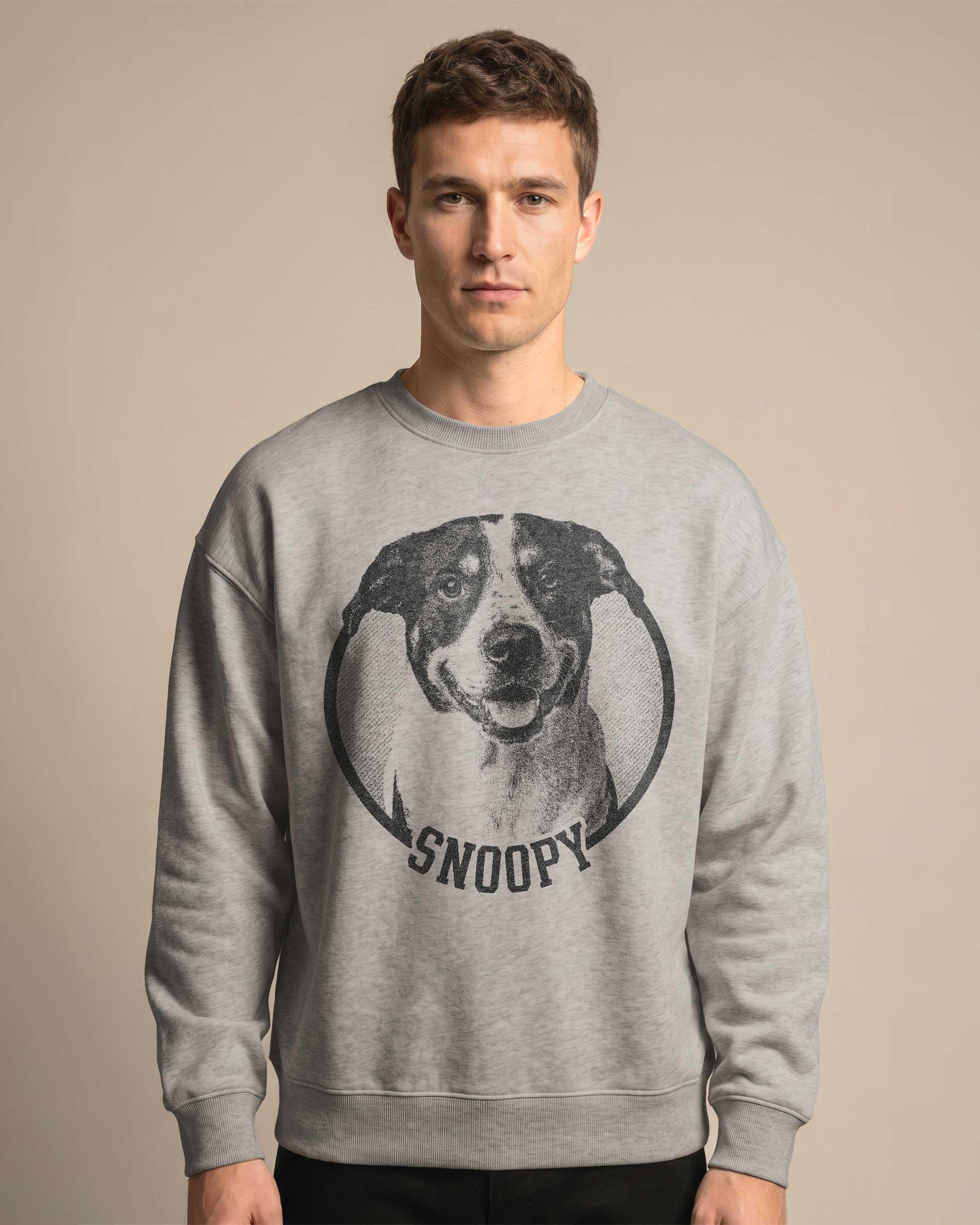 Custom Pet Portrait Sweatshirt, Personalized Dog Sweatshirt, Dog Lover Memorial Gift, Pet Photo Shirt