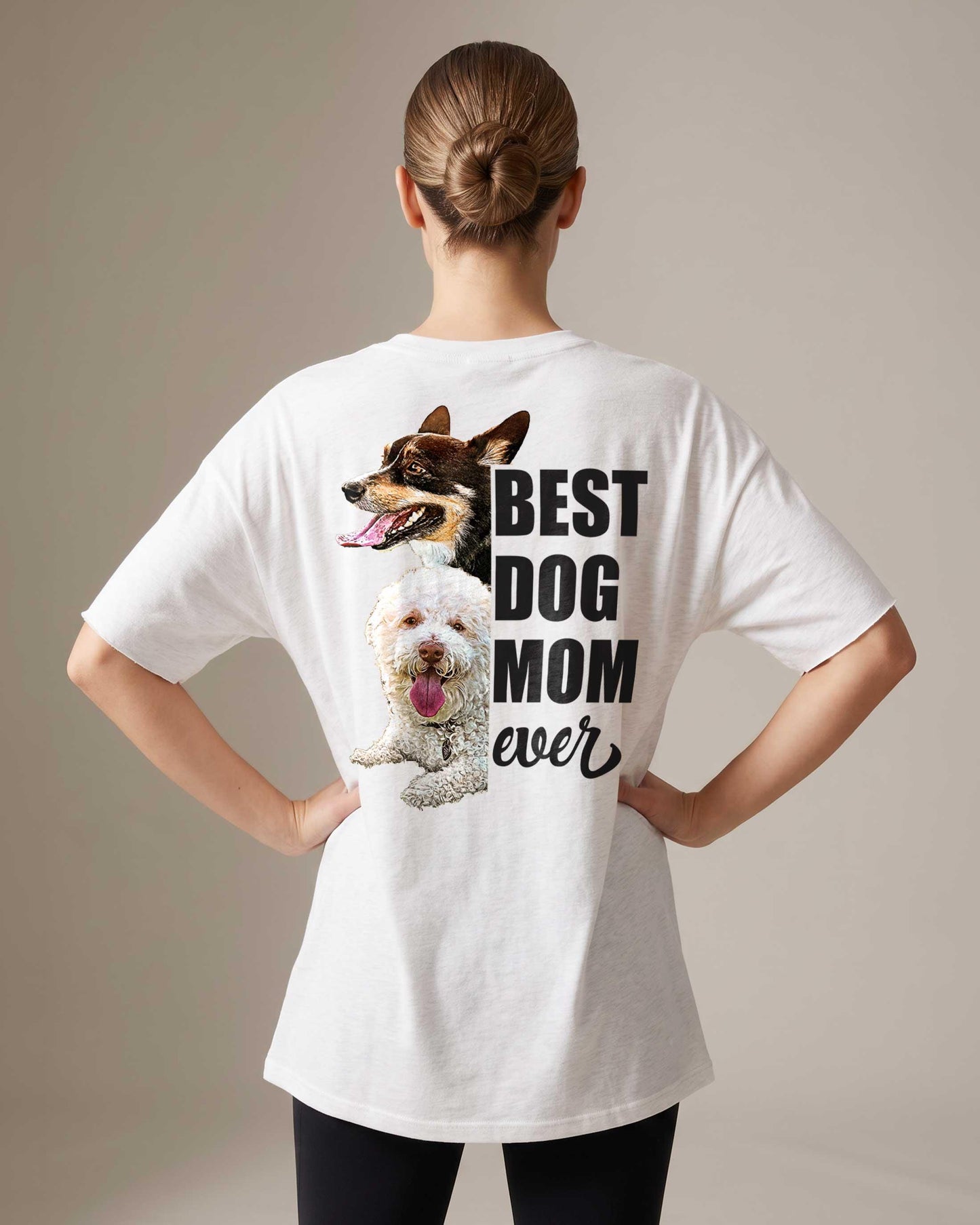 Best Dog Mom Shirt Custom Dog Shirt Gift for Mother's Day Dog Lover Birthday
