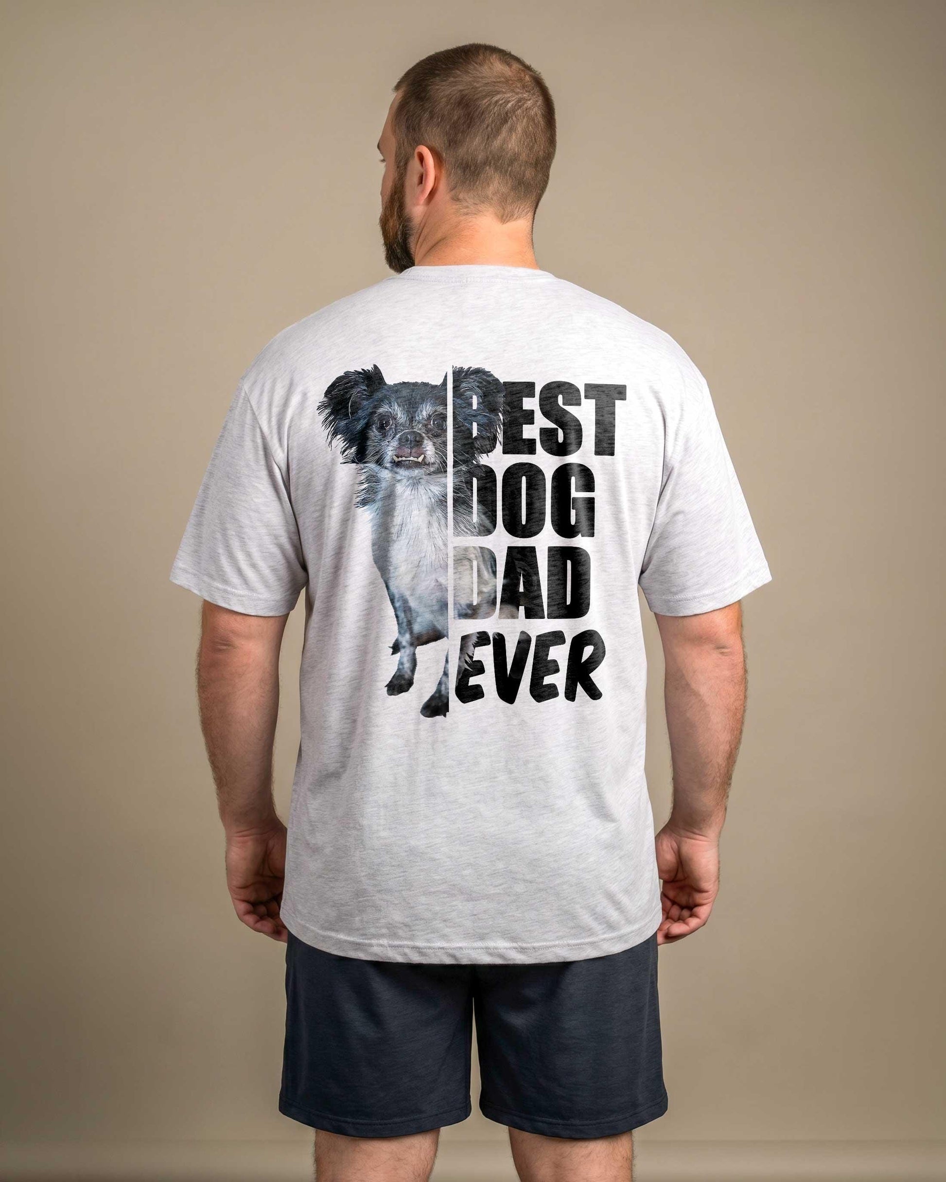 Custom Dog Dad Shirt Personalized Fathers Day Gift for Dog Dad Best Dog Dad Ever Tee Gift for Him Dog Lover Birthday