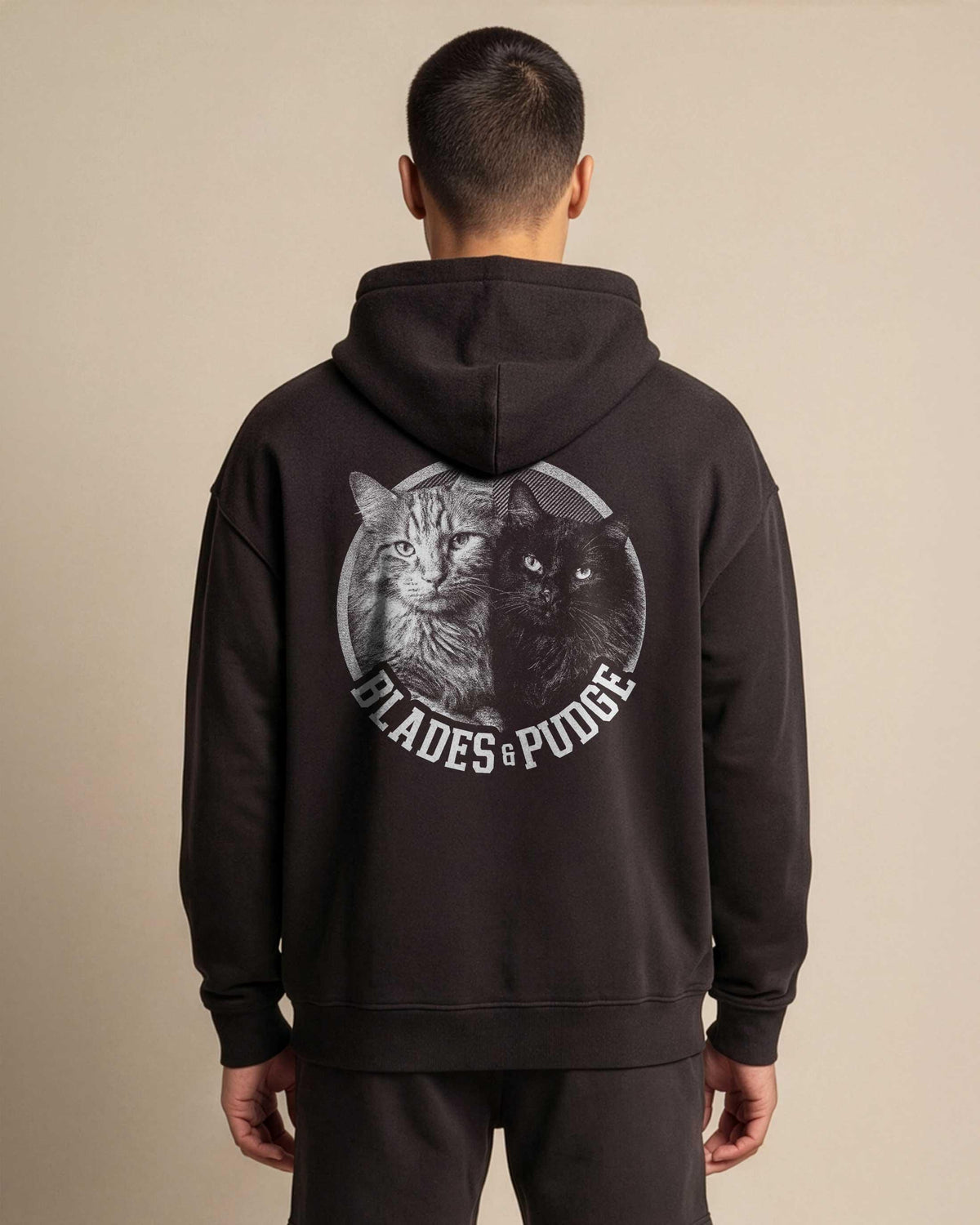 Custom Dog and Cat Hoodie Pet Portrait Gift for Dog Parents Lovers