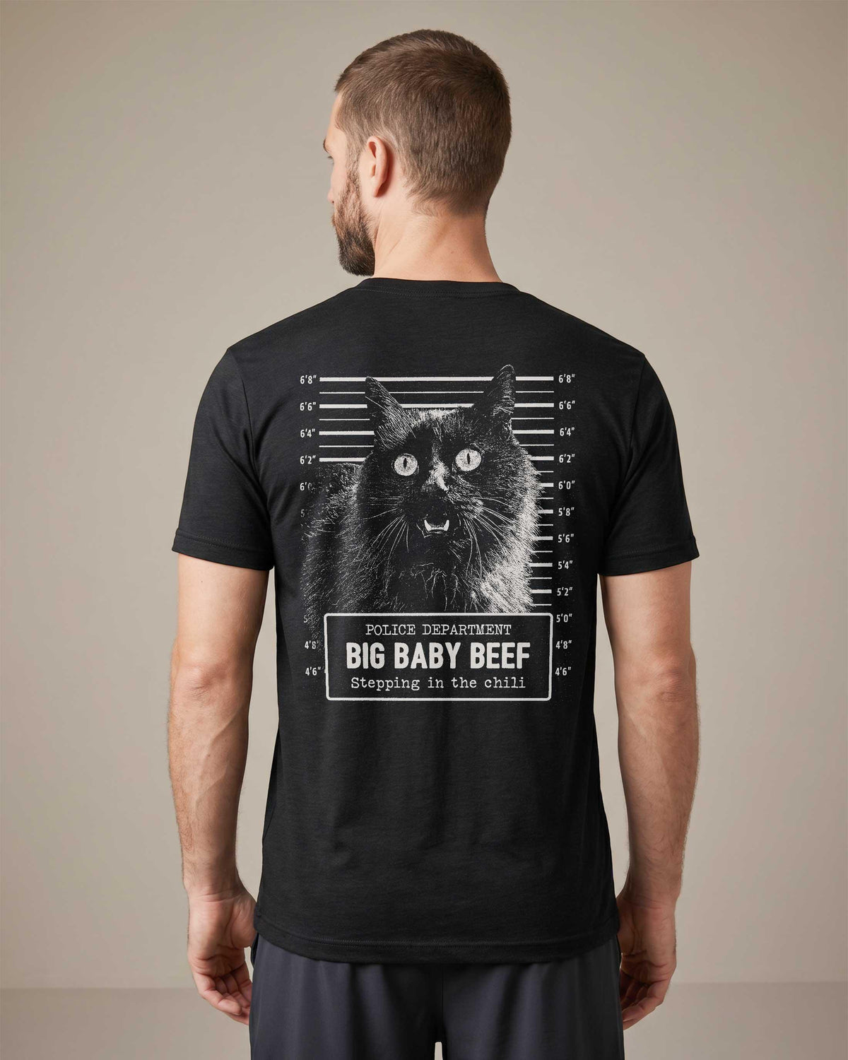 Custom Dog Dad Shirt, Personalized Pet Photo Mugshot Tee, Father's Birthday Gift