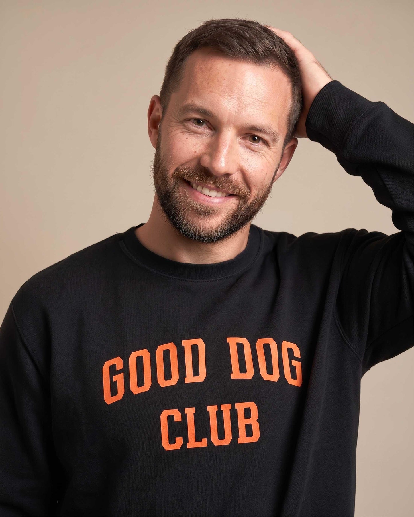 Dog Mom and Dad Organic Crewneck Sweatshirt Gift, Good Dog Club Pullover
