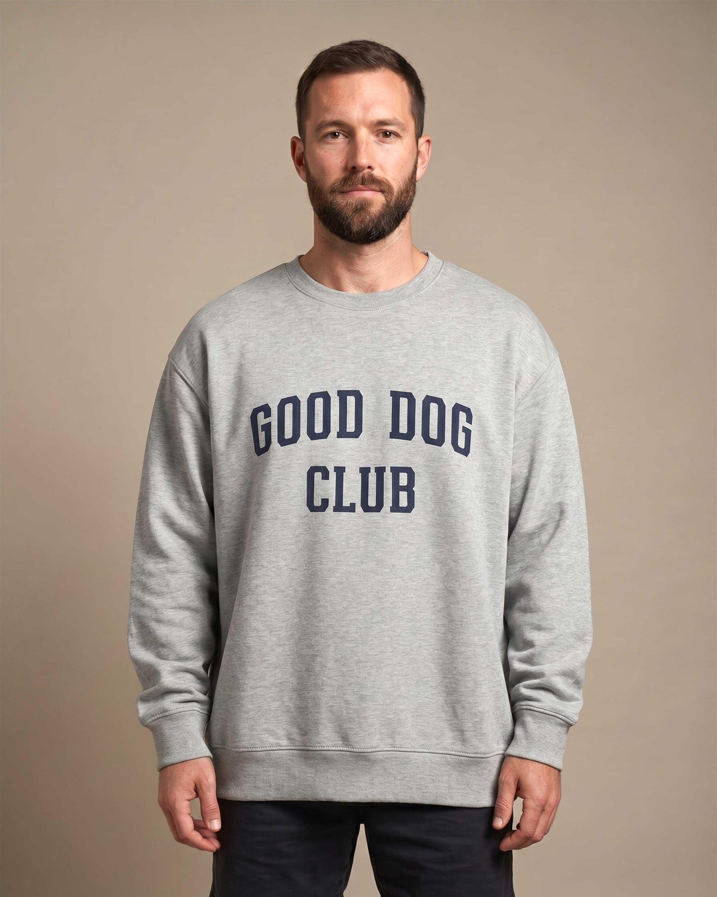 Dog Mom and Dad Organic Crewneck Sweatshirt Gift, Good Dog Club Pullover