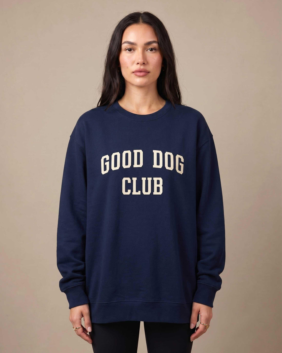 Dog Mom and Dad Organic Crewneck Sweatshirt Gift, Good Dog Club Pullover