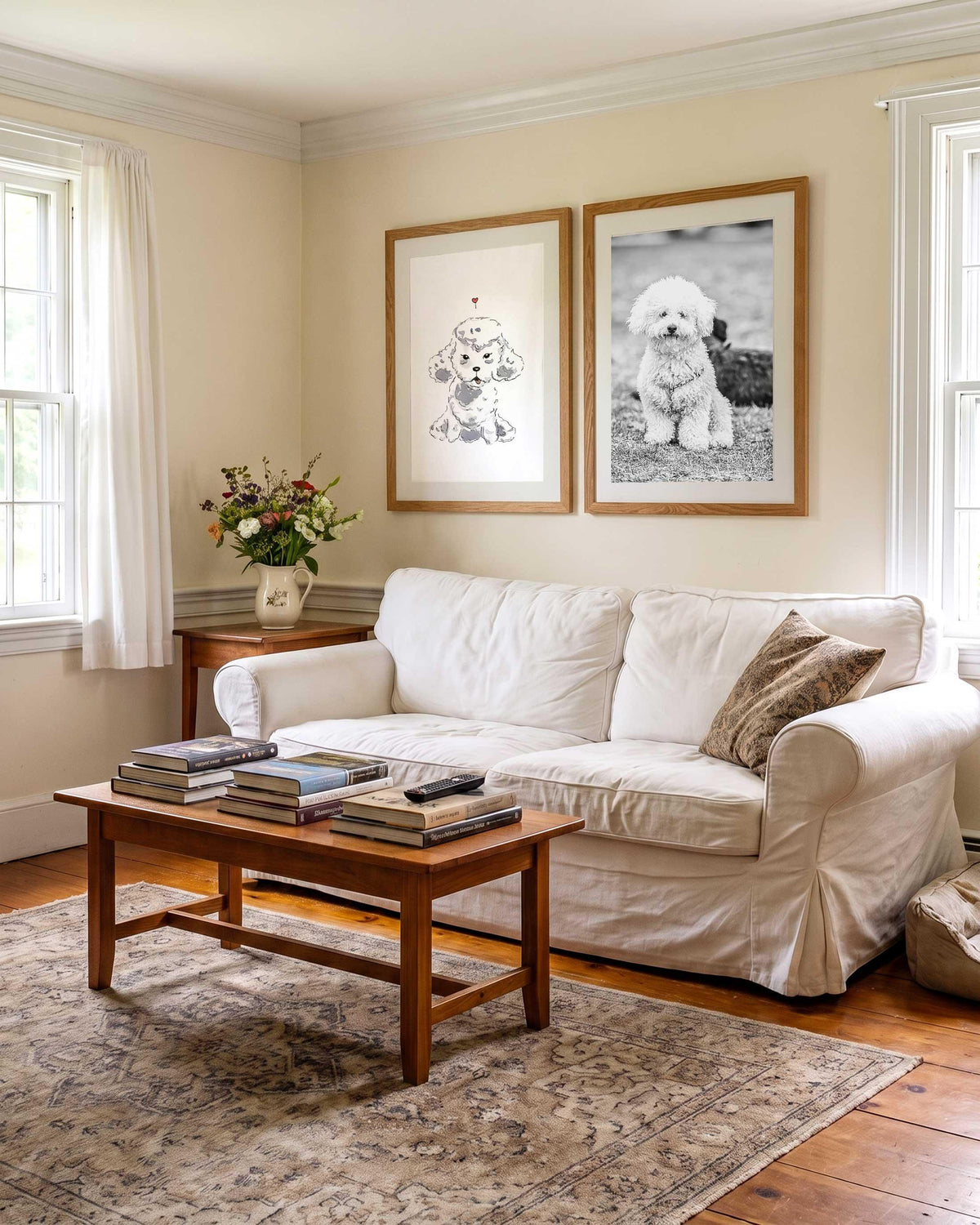 Multi-Breed Dog Watercolor Portrait Print (Digital Download)