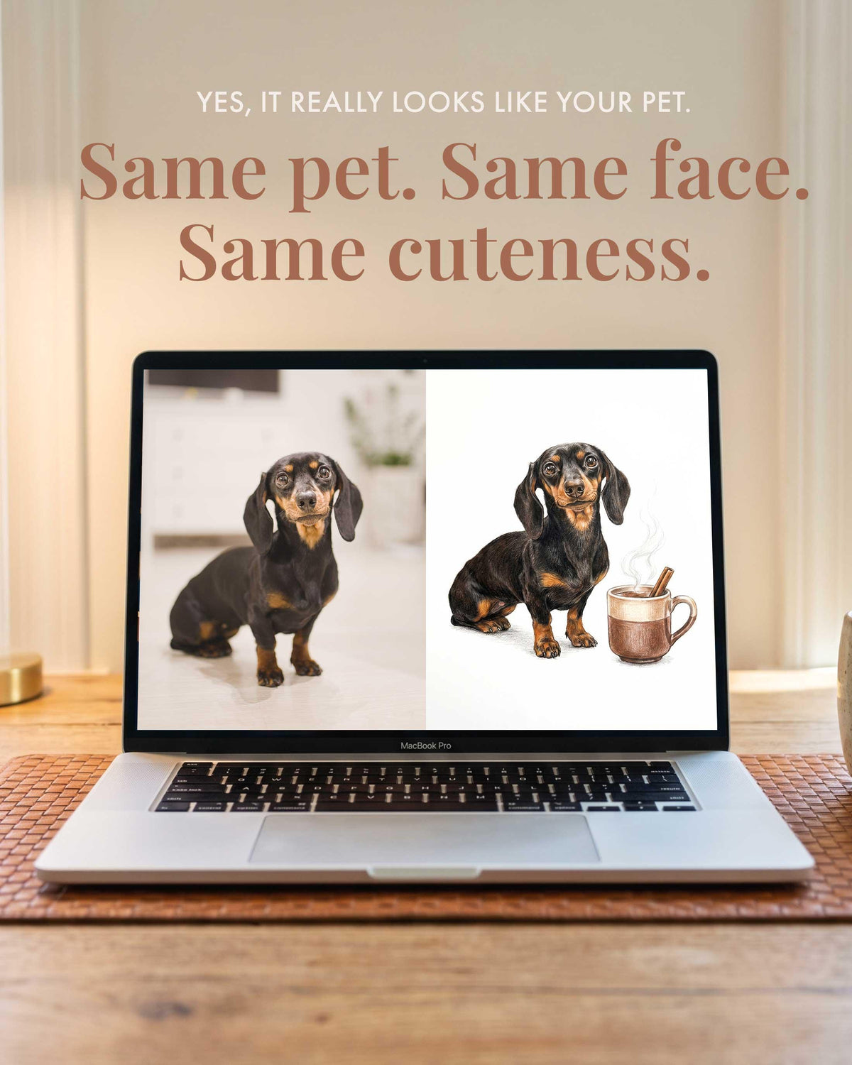Custom Fall Printable Art Pet Portrait From Photo, Pencil Sketch Drawing (Digital Download)