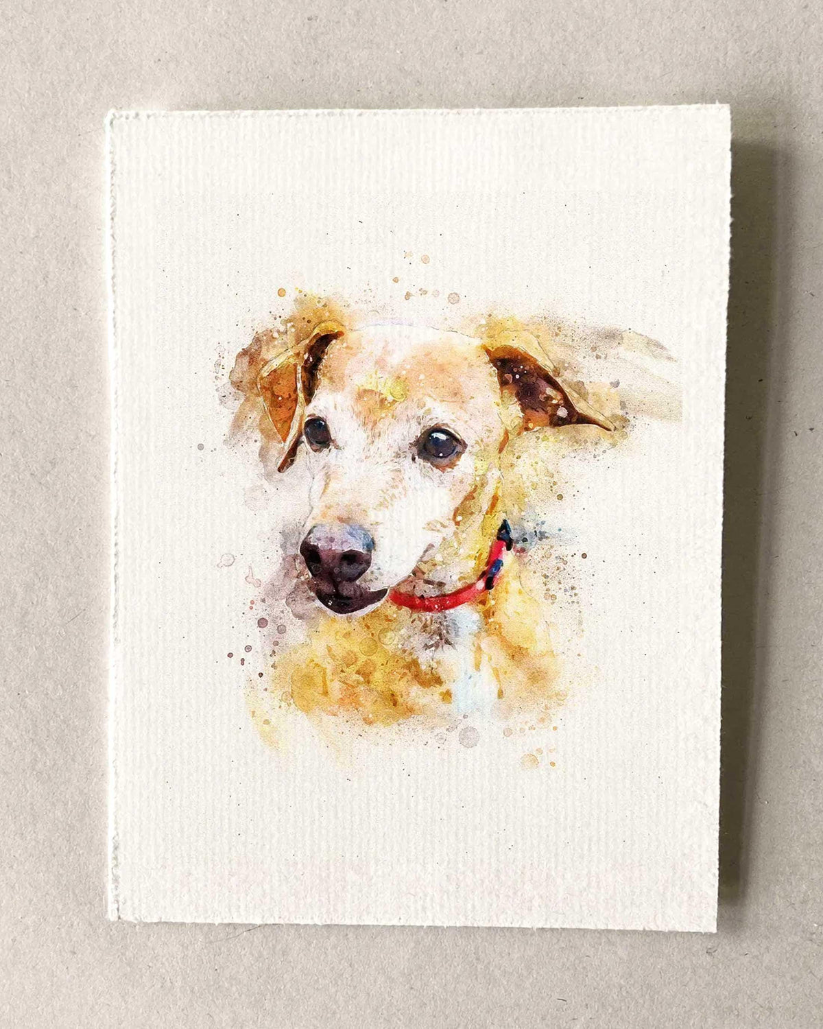 Custom Watercolor Pet Portrait From Photo, Rainbow Bridge Memorial Gift (Digital Download)
