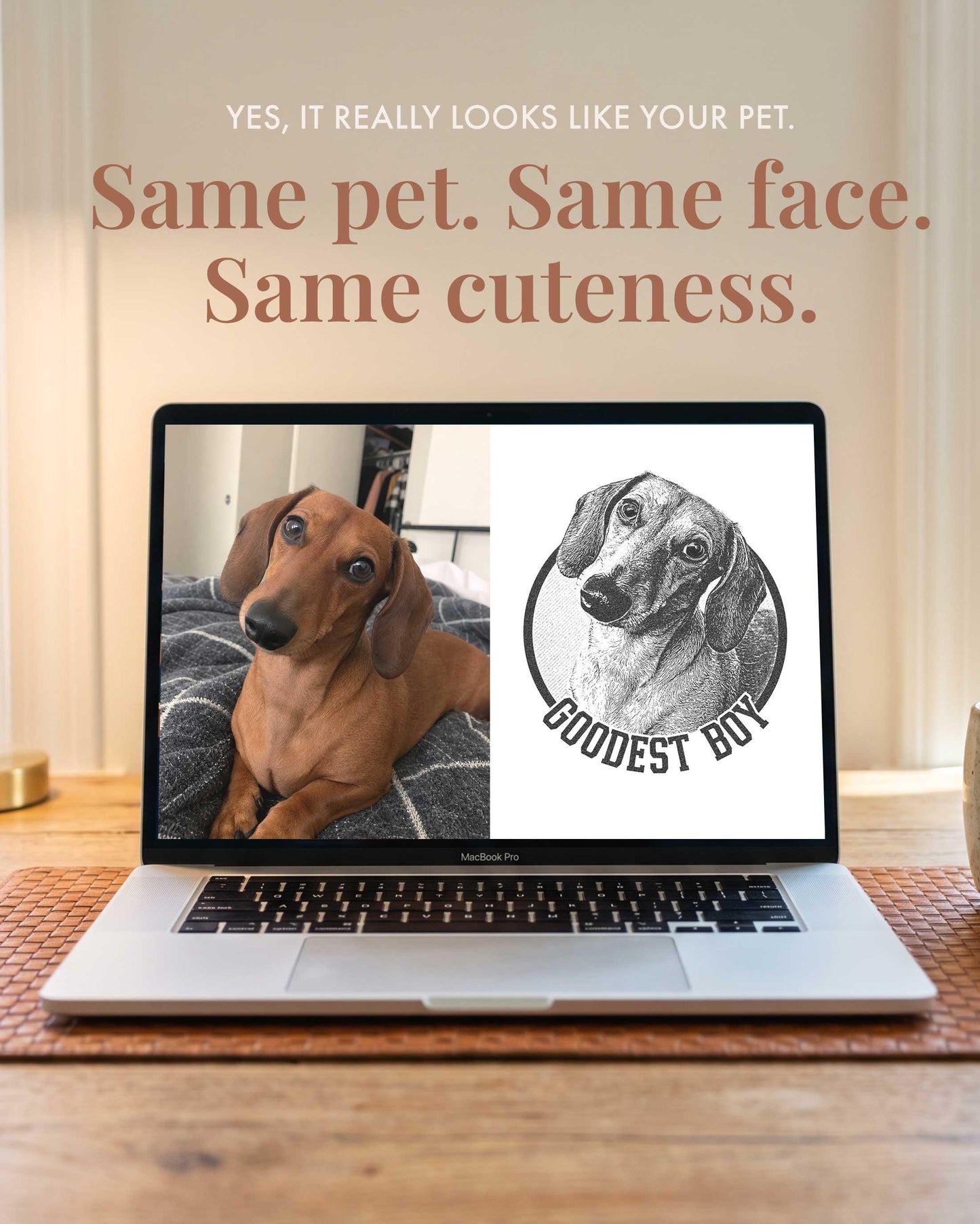 Custom Dog and Cat Hoodie Pet Portrait Gift for Dog Parents Lovers