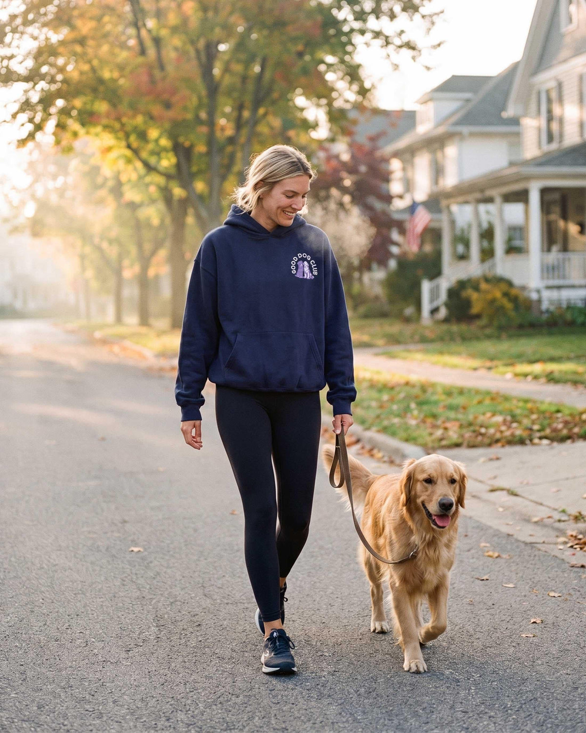 Dog Lover Hoodie, Good Dog Club Pullover Sweatshirt, Dog Mom Dad Gift